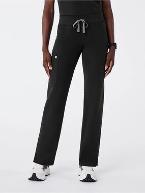 Figs Black Kade Cargo Scrub Pants